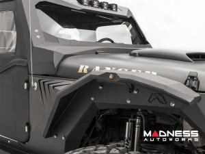 Jeep Wrangler JL Fender Flares - Fab Fours - Front - Gill Box For Base System Jeep Wrangler JL Fender Flares - Fab Fours - Front - Gill Box For Base System